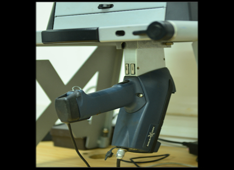 X-ray heavy metal scanning gun